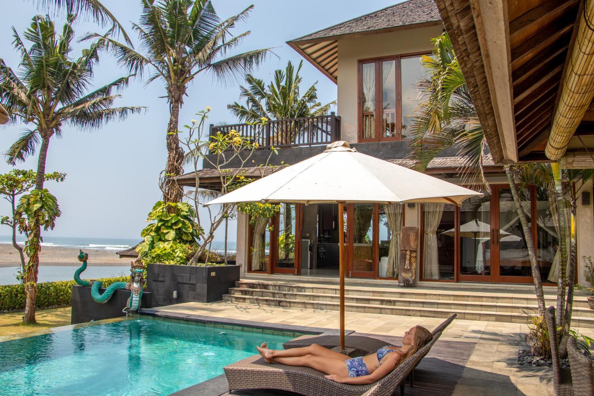 Beach Villa Balian Selemadeg  Eksteriør billede