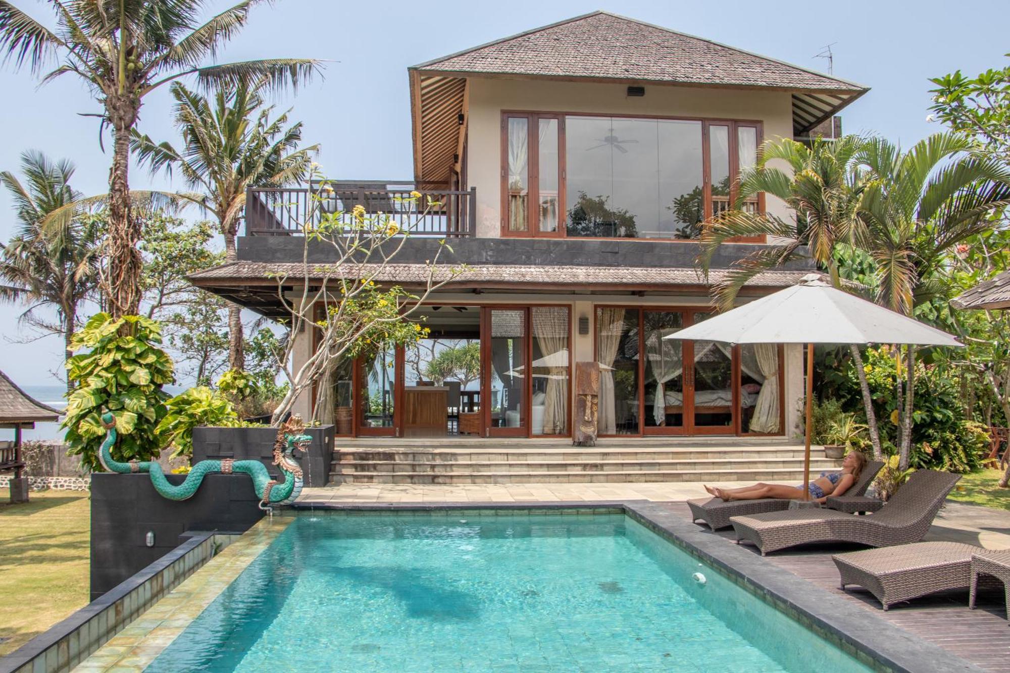 Beach Villa Balian Selemadeg  Eksteriør billede